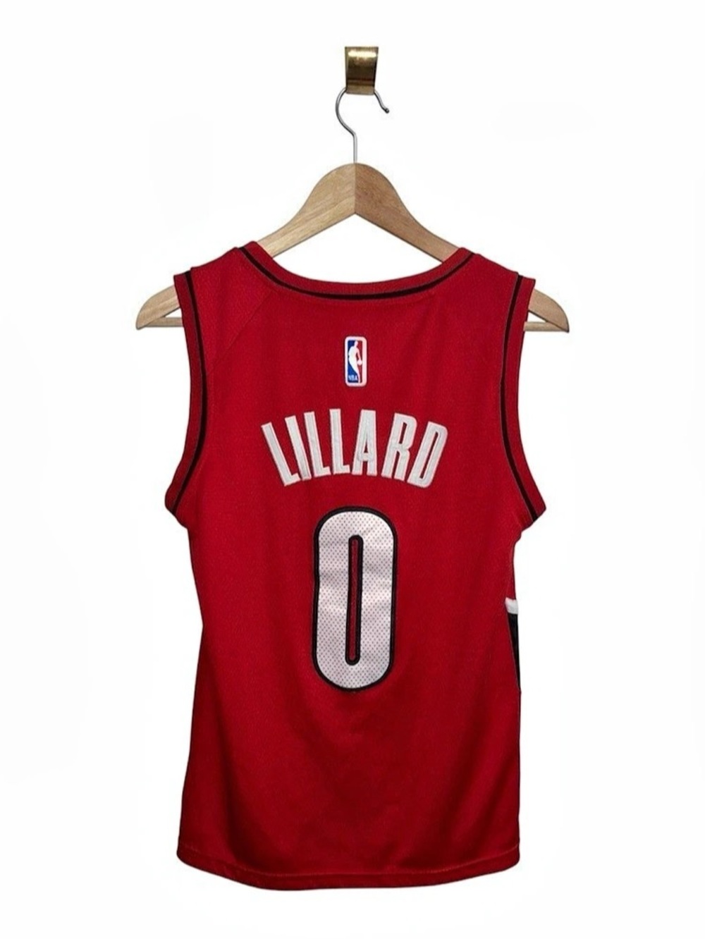 Damian Lillard Portland Trail Blazers Nike Youth Small S 8 Jersey Biofreeze Red - Picture 2 of 7